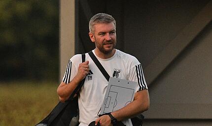 Tim Niechziol, Trainer des TSV Marktzeuln.