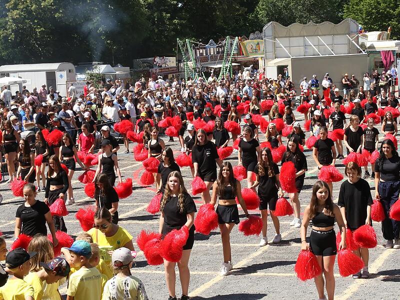 Was für ein bunter Anblick!