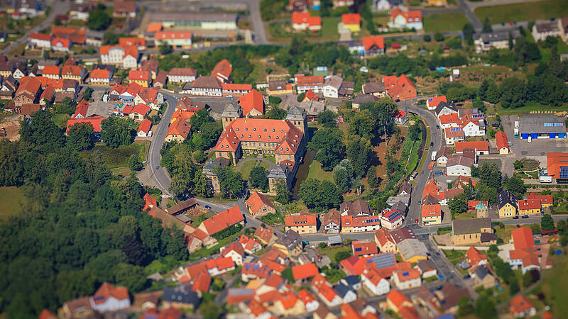 Der Markt Burgpreppach hat rund 1400 Einwohner und 16 Gemeindeteile.