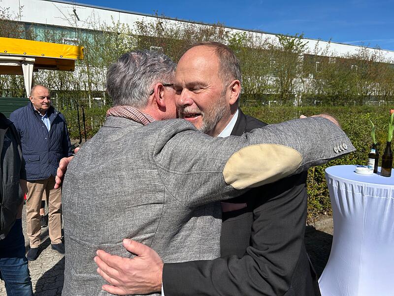 Verabschiedung von B&uuml;rgermeister Bernd Reisenweber in Ebersdorf bei Coburg