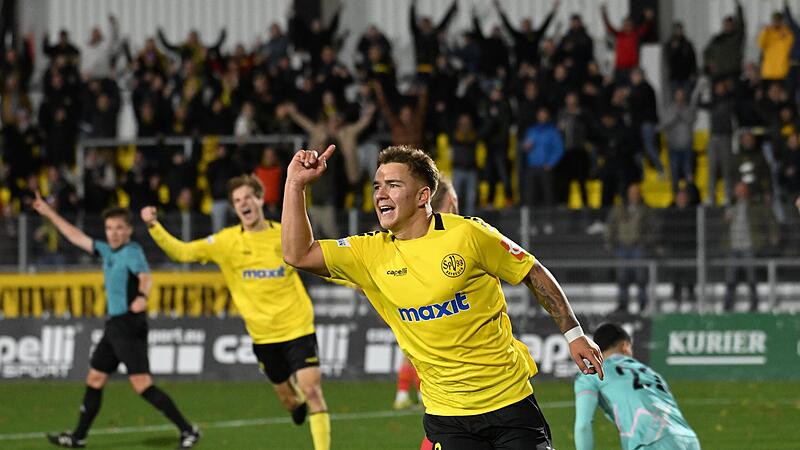 Jakub Mintal jubelt über das 1:0 der Altstadt.