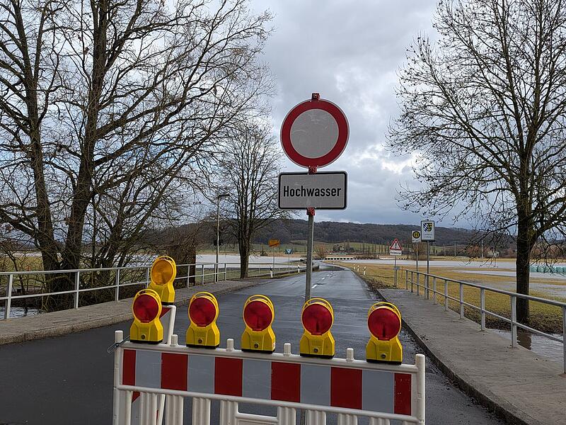 Hochwasser: Warnung vor &Uuml;berschwemmungen f&uuml;r Coburg