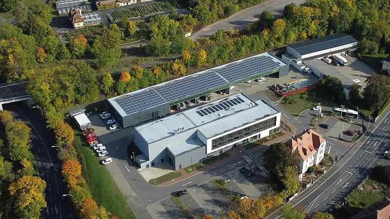 Das Betriebsgel&auml;nde der Stadtwerke Bad Kissingen. Das Unternehmen meldet f&uuml;r die Gesch&auml;ftsjahre 2023 und 2024 jeweils rund f&uuml;nf Millionen Euro Gewinn.