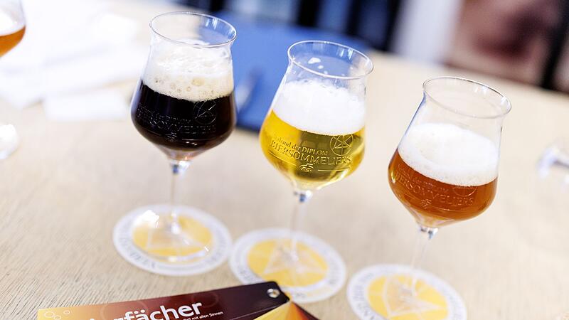 Pressekonferenz vor der Weltmeisterschaft der Bier-Sommeliers