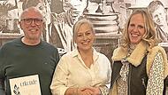 Gunnar Burczyk (von links), Claudia Mummer-Burczyk und Carolin Hergenröder.