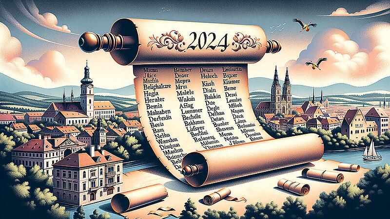 Bambergs Namen-Favoriten: Diese Namen lagen 2024 ganz besonders im Trend.