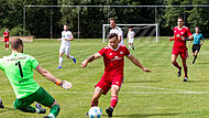 Der Neuenmarkter Cedric Forkel hat schon sieben Tore in dieser Saison erzielt und will sein Konto im Topspiel in Heinersreuth gerne erhöhen.