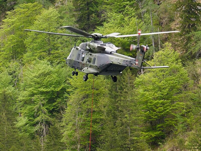 Weitere Entwicklung beim Waldbrand am Saur&uuml;sselkopf