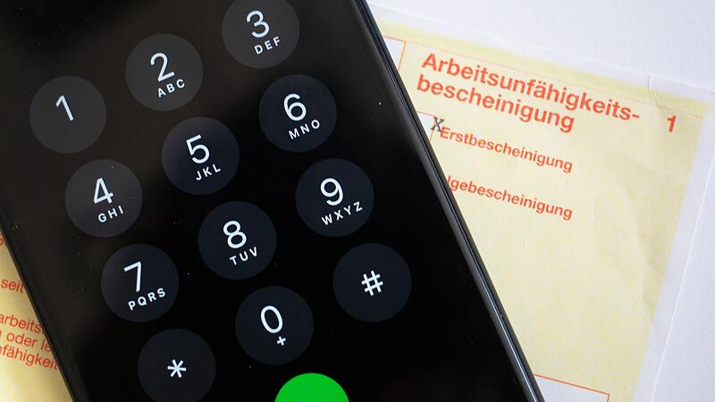 Krankmeldung