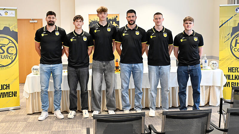 Von links nach rechts: Tin Kontrec, Maximilian Schindler, Marks Lilienfelds, Nejc Planinsek, Georgiy Blahodir und  Ola Jakup Gaard Olsen