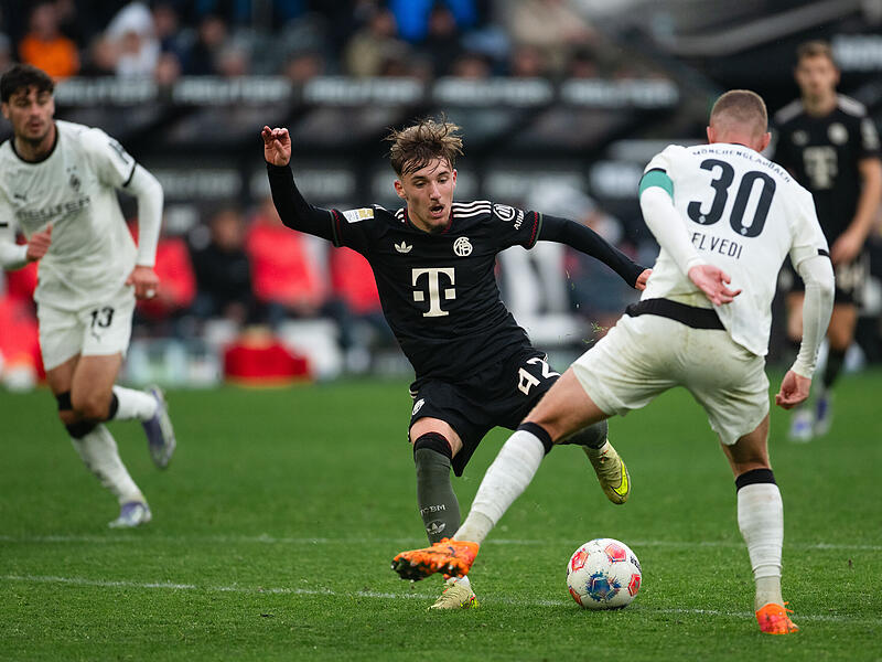 Lennart Karl und sein linker Fuß - funktionierte sowohl gegen Brügge als auch gegen Mönchengladbach bestens.