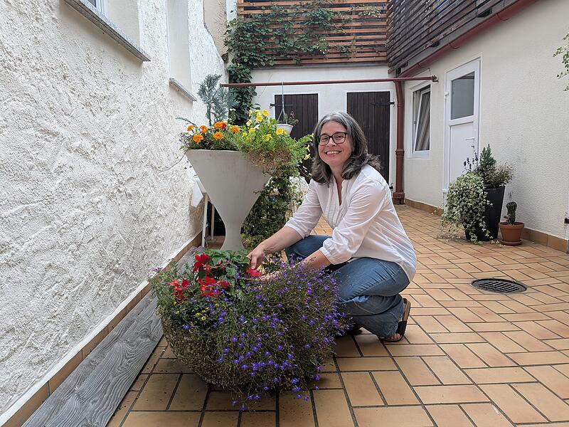 Hauswirtschafterin Barbara Böhmer in ihrem Elternhaus im Gärtnerviertel.