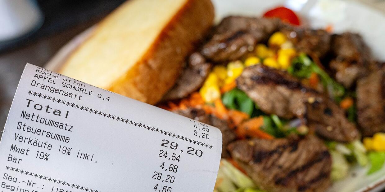 Wird Essen gehen günstiger?