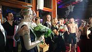 Michelle I. (links) bei ihrer Inthronisierung im Herbst 2018 in der Staffelsteiner Obermain-Therme.