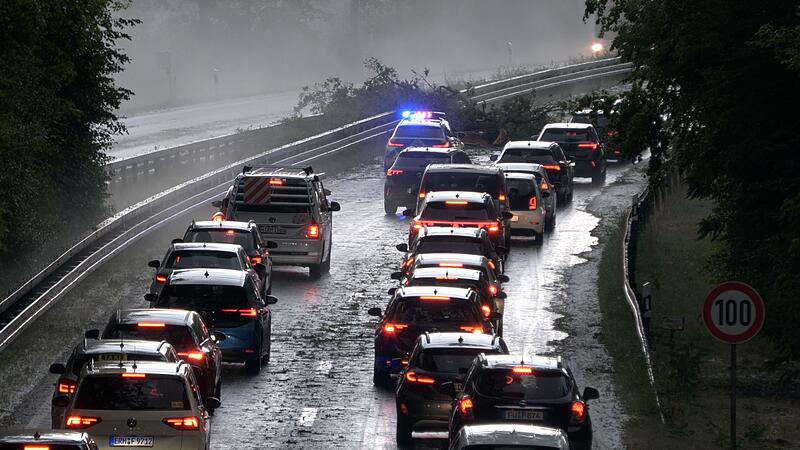 Unwetter in Bayern Unwetter in Bayern