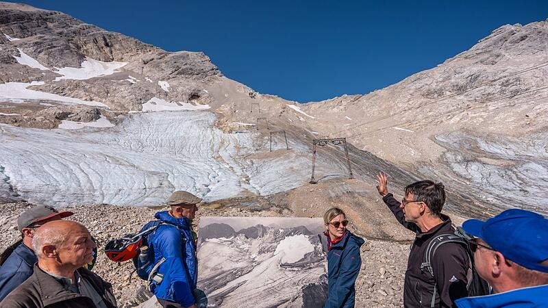 Gletscher-Gipfel