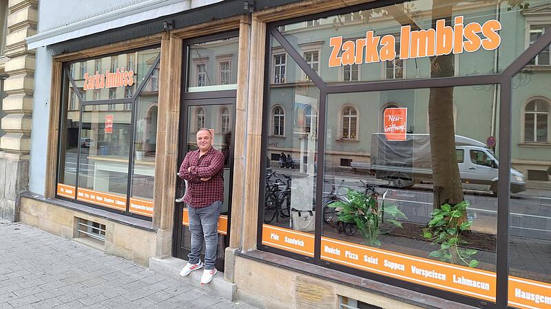 Zarka Imbiss Will mit dem „Zarka Imbiss“ in der Luitpoldstraße durchstarten: Naim „Ümit“ Cetin