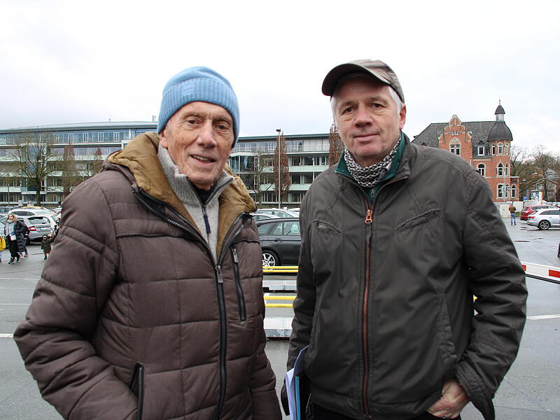 Manfred Fischer und J&uuml;rgen Fischer.