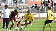 Sport Fußball Saison 2025 / 2026 Regionalliga Bayern 33. Spieltag Samstag 09.05.2026 Spielort Bayreuth Hans-Walter-Wild-Stadion Spielbeginn 14.00 h SpVgg Bayreuth gegen 1. FC Nürnberg II Halbzeitergebnis 0: 0 Endstand 0:0 Alexander Seidel Noah Maboul Sport Fußball Saison 2025 / 2026 Regionalliga Bayern 33. Spieltag Samstag 09.05.2026 Spielort Bayreuth Hans-Walter-Wild-Stadion Spielbeginn 14.00 h SpVgg Bayreuth gegen 1. FC Nürnberg II Halbzeitergebnis 0: 0 Endstand 0:0 Alexander Seidel Noah Maboul