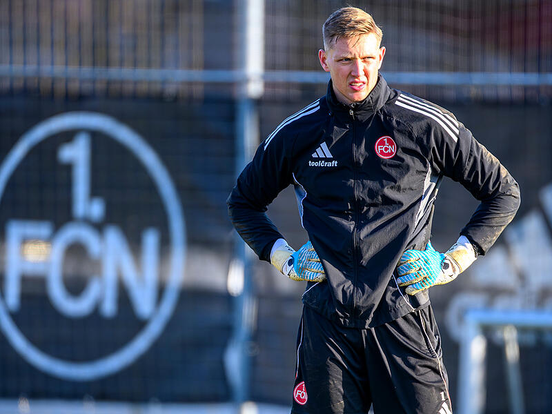 F&uuml;hlt sich beim 1. FC N&uuml;rnberg wohl: Torh&uuml;ter Jan Reichert.