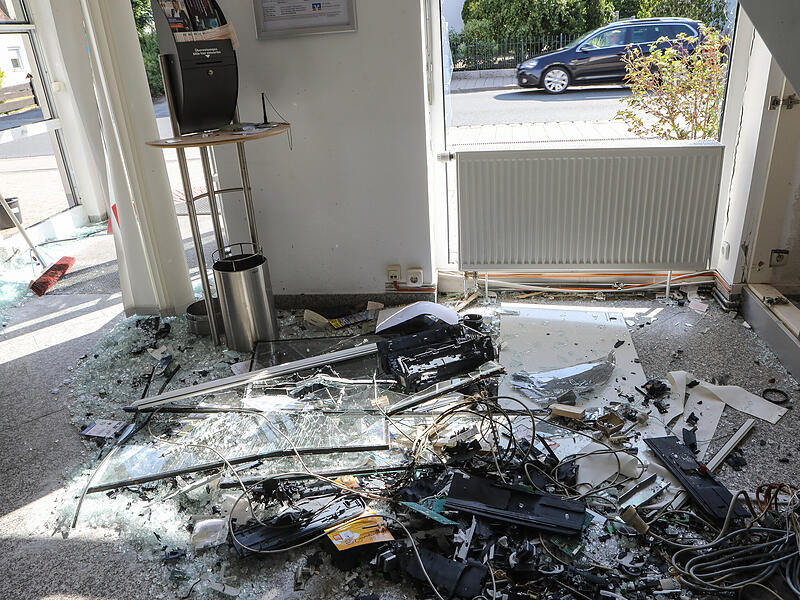Donnerstagnacht (28. Juli 2022) wurde im Forchheimer Ortsteil Kersbach ein Geldautomat gesprengt.