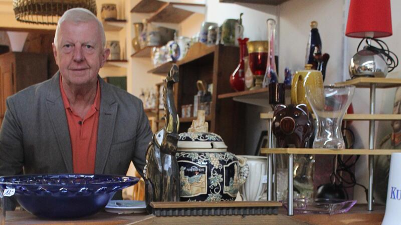 Georg Himmel hat ein Herz f&uuml;r Antiquit&auml;ten. Erst recht, wenn sie noch funktionst&uuml;chtig sind.