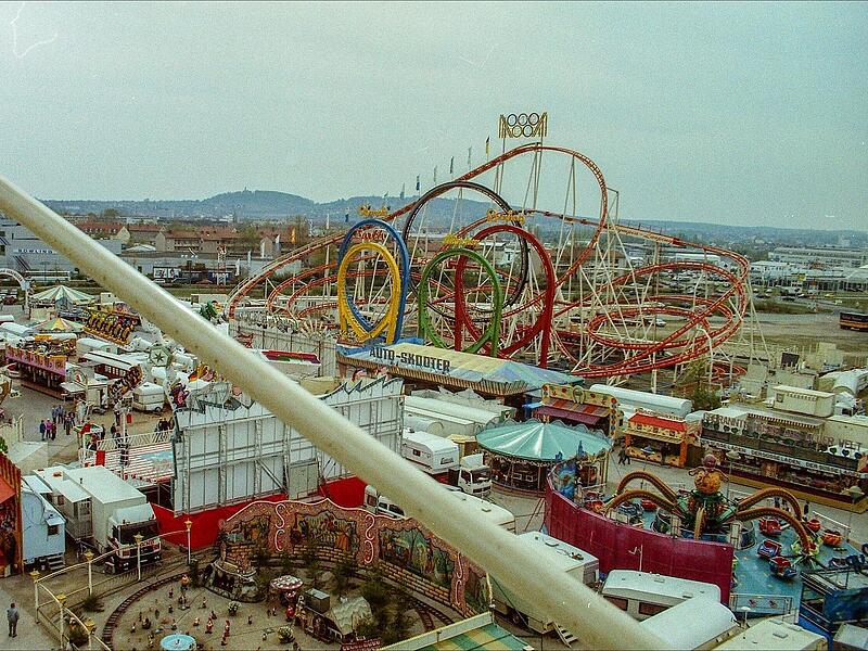 Ein gro&szlig;es Volksfest wie hier an der Breitenau im Jahr 2004 gibt es in Bamberg schon lange nicht mehr.
