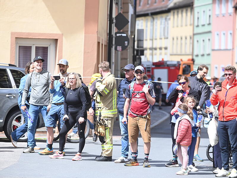 Weltkulturerbelauf 2025:  4,1 Kilometer mussten die Jugendlichen beim Bambit-Sch&uuml;lerlauf zur&uuml;cklegen.
