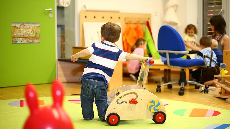 Der geplante Kindergartenbau wird die Gemeinde Grub am Forst bis 2026 besch&auml;ftigen, vor allem auch finanziell.
