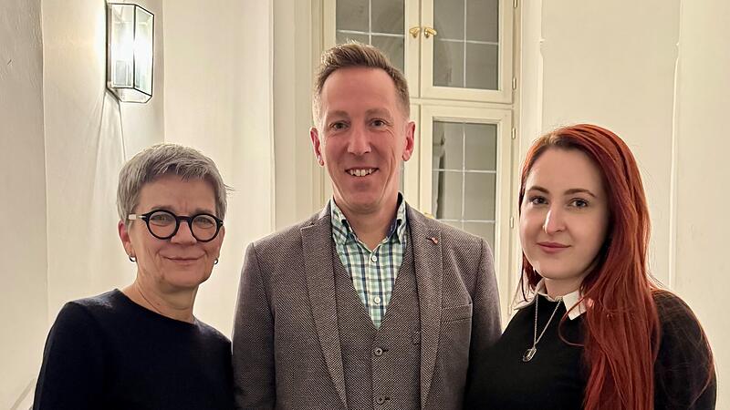 Ulrike S&auml;nger, Christian Hader und Leonie Pfadenhauer bilden den Fraktionsvorstand.