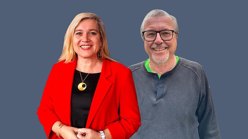 Melanie Huml und Gerhard Seitz