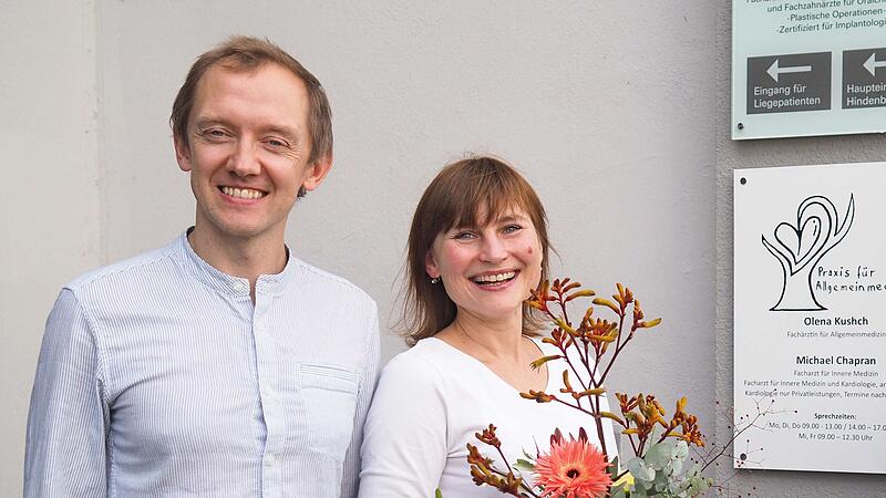 Ukrainisches &Auml;rzte-Paar er&ouml;ffnet Praxis in Coburg