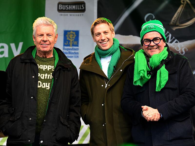 Parade zum St. Patrick's Day