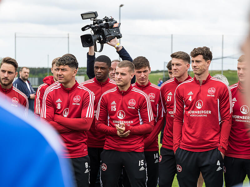 1. FC N&uuml;rnberg bolzt mit dem Special-Olympics-Team Deutschland in Herzogenaurach 2023