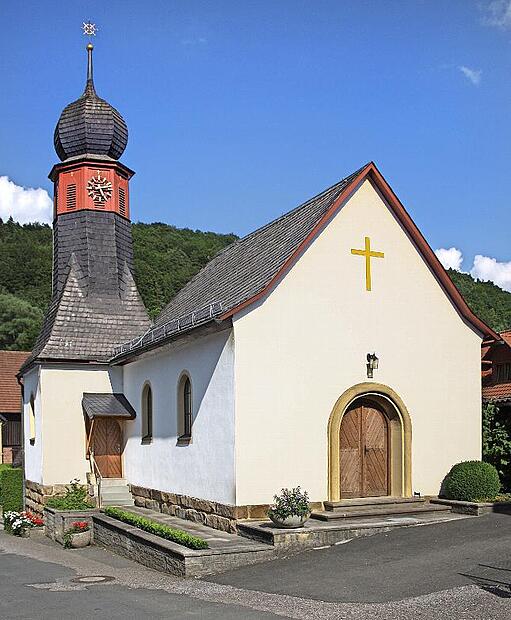 Die Kapelle in Kaspauer. Nach langem Hin und Her konnte sie 1936 endlich errichtet werden.