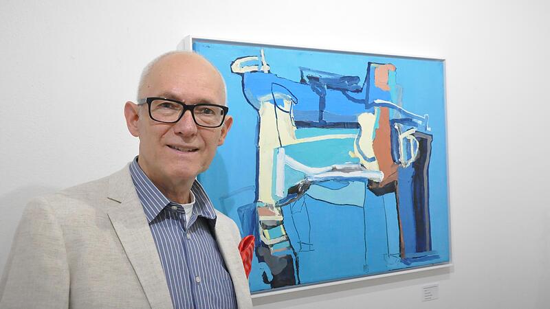 Hannes Steinert fasziniert in der Produzentengalerie Burgkunstadt auch mit farbenpr&auml;chtigen Stillleben.