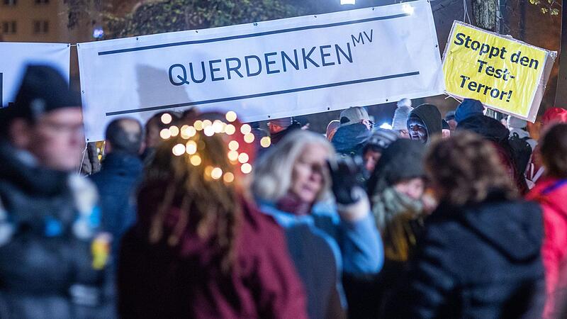 Die "Querdenken-Bewegung" war eine Keimzelle der Proteste gegen Corona-Maßnahmen.