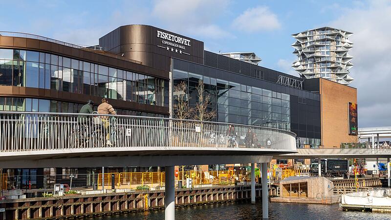 Fahrradbrücke in Kopenhagen