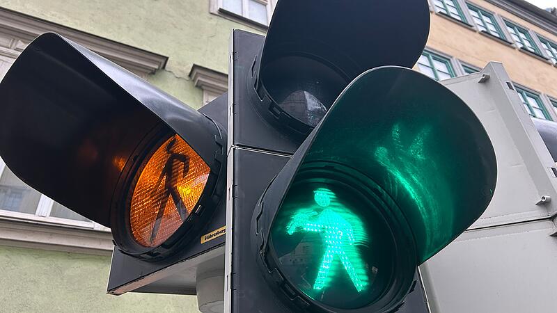 Coburger Bratwurst-Ampel in Betrieb gegangen