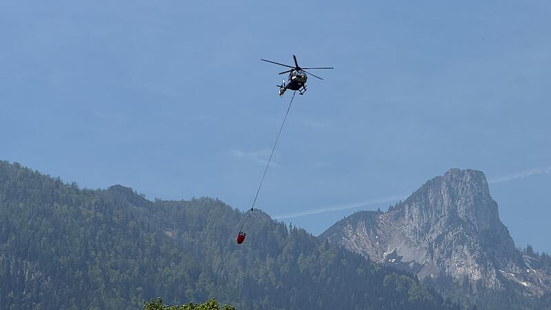 Waldbrand am Saur&uuml;sselkopf