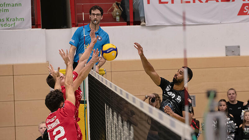 Georg Schäfer Halle, CERATONIA Volleys Eltmann vs. Baden Volleys SSC Karlsruhe II Georg Schäfer Halle, CERATONIA Volleys Eltmann vs. Baden Volleys SSC Karlsruhe II