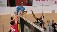 Georg Sch&auml;fer Halle, CERATONIA Volleys Eltmann vs. Baden Volleys SSC Karlsruhe II