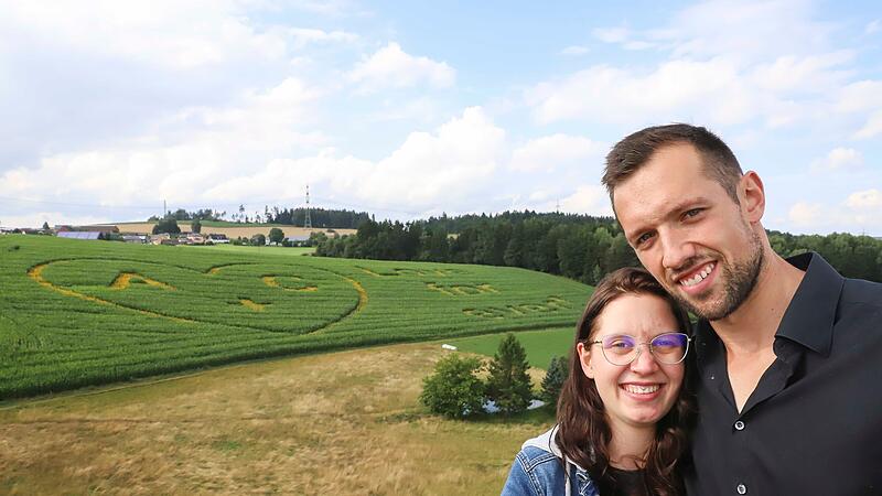 Andrè Burger hat das Herz für seine Christina gepflanzt. Wie fiel die Antwort aus?