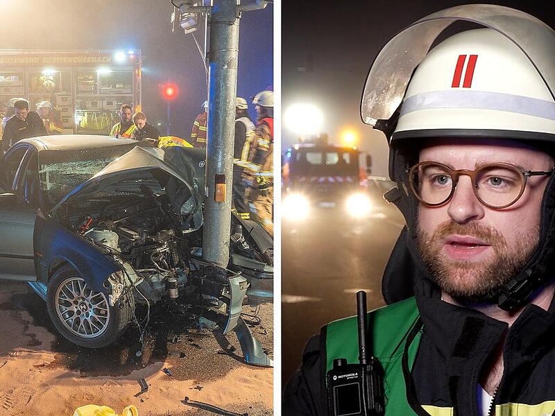 Unfall bei Kemmern: Autoinsassen eingeklemmt – Feuerwehr schildert Rettung Unfall bei Kemmern: Autoinsassen eingeklemmt – Feuerwehr schildert Rettung
