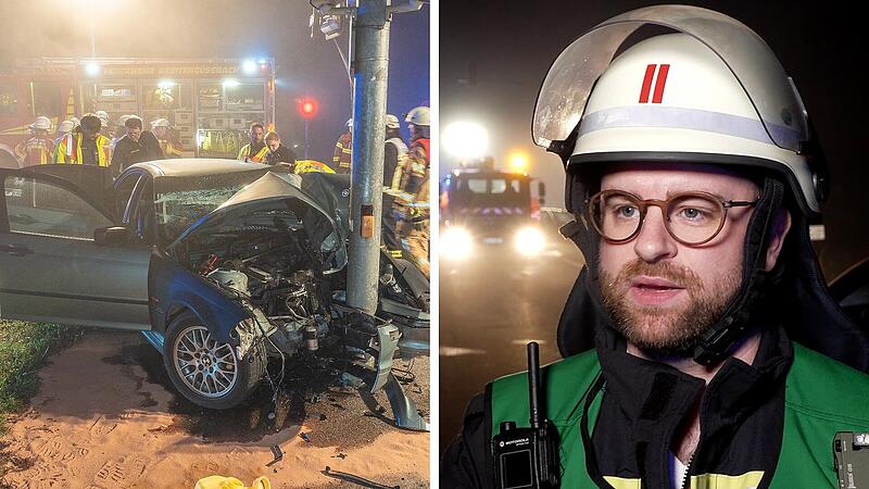 Unfall bei Kemmern: Autoinsassen eingeklemmt – Feuerwehr schildert Rettung Unfall bei Kemmern: Autoinsassen eingeklemmt – Feuerwehr schildert Rettung