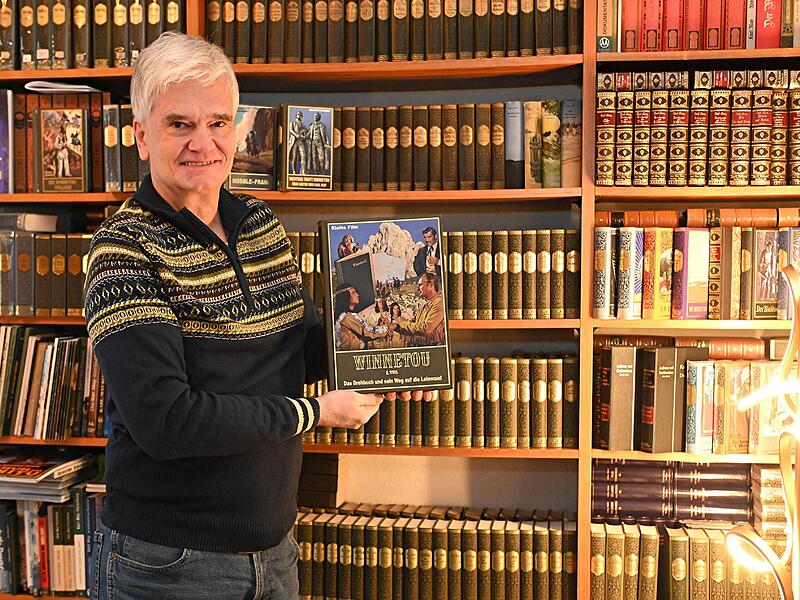 In dritter Generation leitet Bernhard Schmid den Bamberger Karl-May-Verlag.