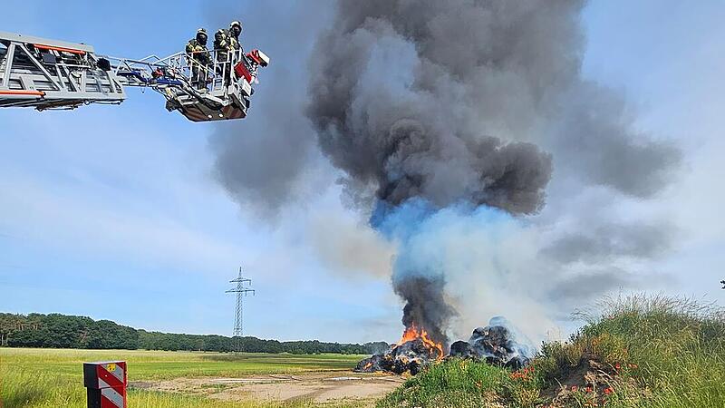 Feuer bei Biogasanlage Kairlindach Feuer bei Biogasanlage Kairlindach