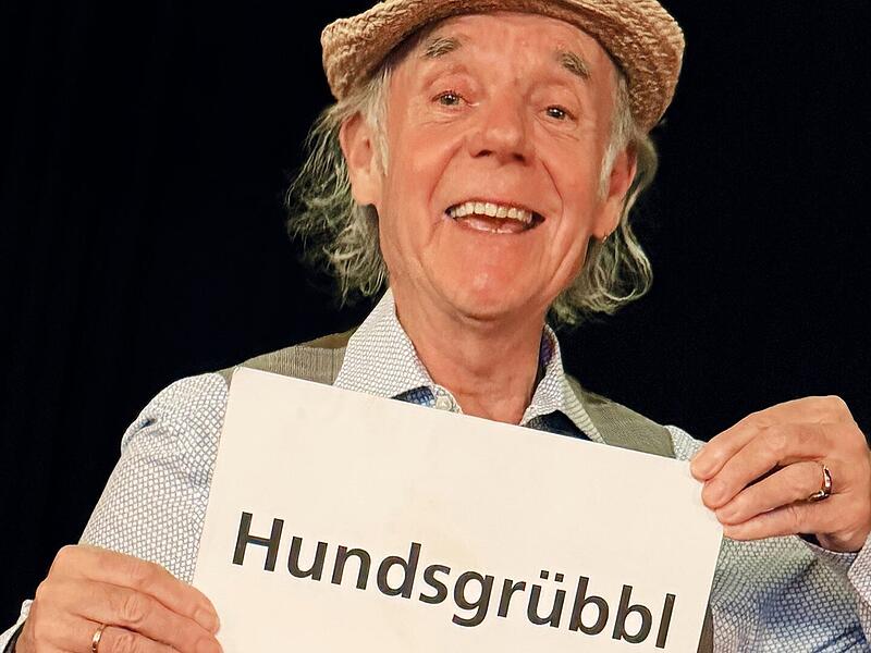 Kabarettist Klaus Karl-Kraus in seinem neuen Programm &bdquo;Fr&auml;nkischer wird`s nemmer!&ldquo;