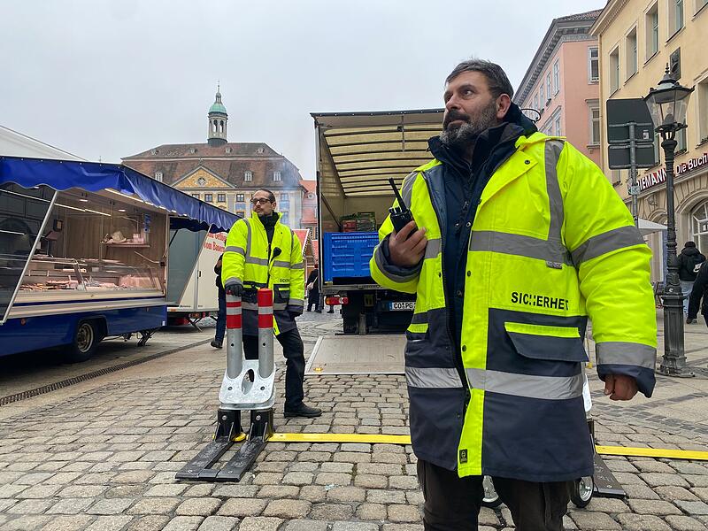 Security am Weihnachtsmarkt Coburg: Kalte 12-Stunden-Schicht