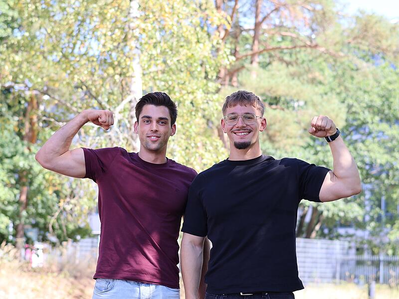Kilian Dull und Albin Sele laufen für Sternenzelt 70 Kilometer von Nürnberg nach Bamberg Kilian Dull (links) und Albin Sele (rechts) stellen sich für den guten Zweck einem 70-Kilometer-Lauf.